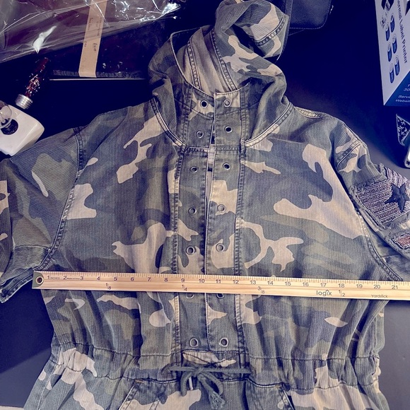 Free People printed Ember Military Pullover - Picture 13 of 15